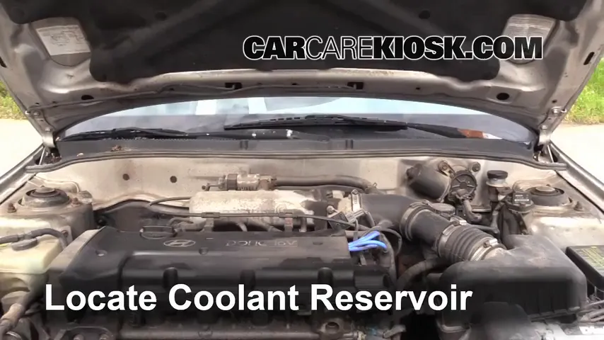 1999 Hyundai Elantra GL 2.0L 4 Cyl. Sedan (4 Door) Coolant (Antifreeze)